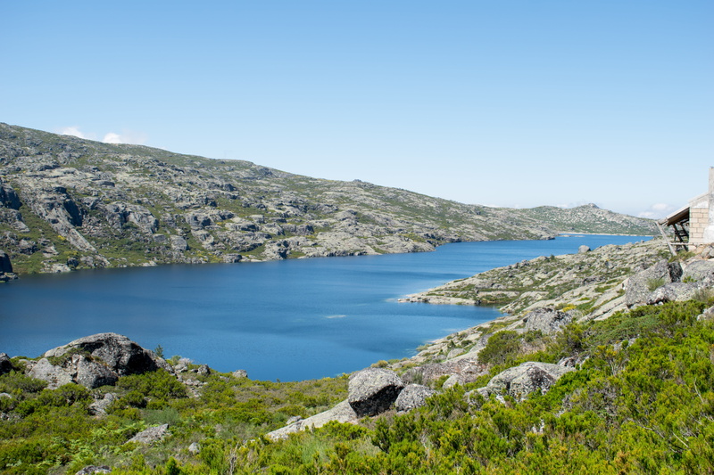 beauty in nature, trip, vista, mountain, blue sky, green, 5K, no people, of course, infinity, blue, quiet, serra da estrela, sea, portugal, clear sky