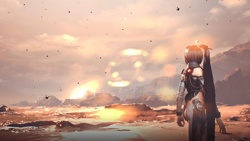 video game girls, 4K, Sony, SHIFT UP Corporation, 4K, Playstation 5, Project Eve, women