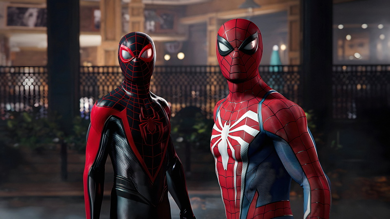 Peter Parker, 4K, PlayStation, Miles Morales, 4K, Playstation 5, Marvel’s Spider-Man 2, Sony, Insomniac Games, Spider-Man