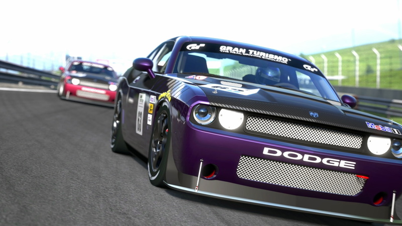 Gran Turismo 5, cars, games, hd, video, 1080P, art, playstation, Playstation 3, turismo, Dodge Challenger, dodge, gran, vehicles, Video Games, challenger