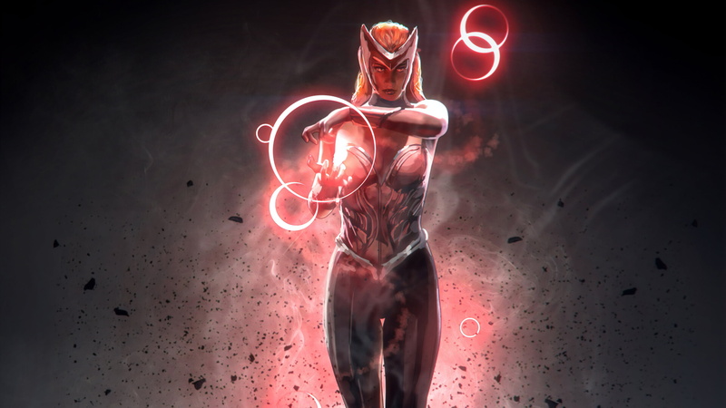 Scarlet Witch, Marvel Comics, 4K, Comics