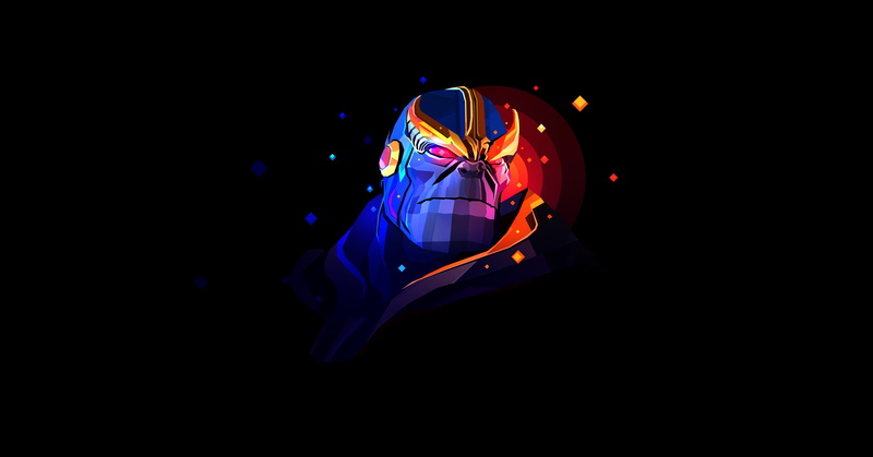 Thanos, Artwork, 4K