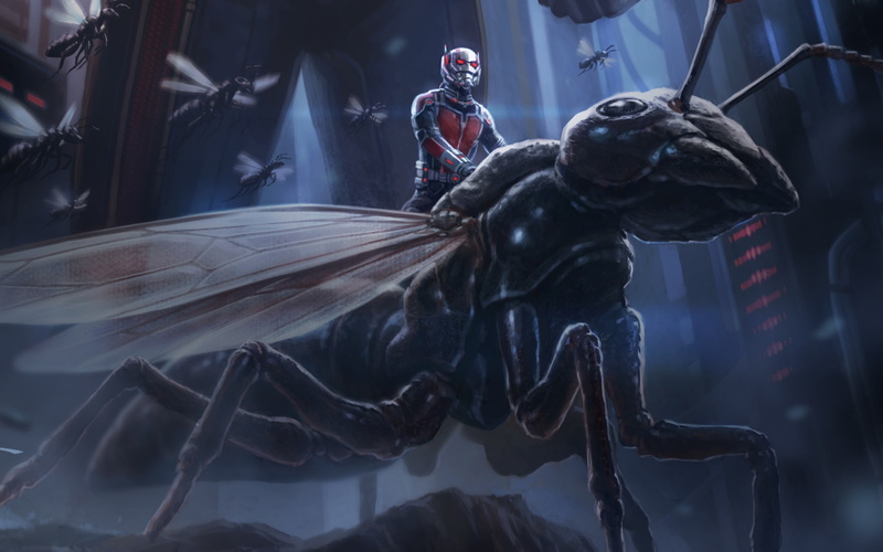 Ant-Man, movies, 2K, artwork