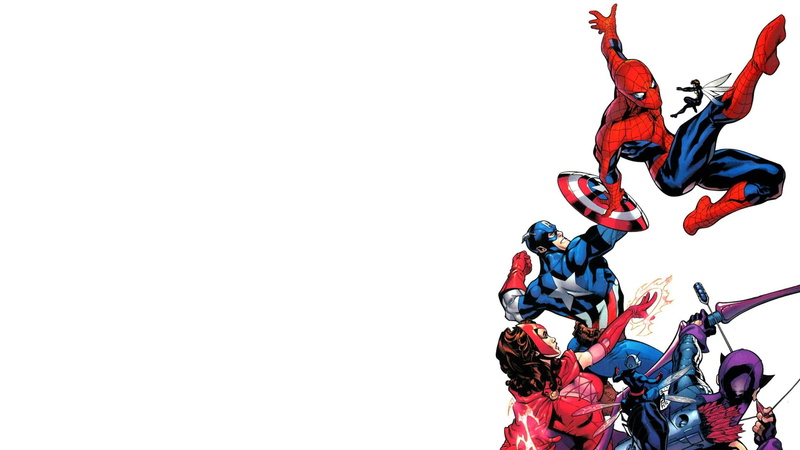 Spider-Man, 1080P, lifestyles, real people, outdoors, group of people, snow, day, studio shot, Captain America, comics, Hawkeye, nature, leisure activity