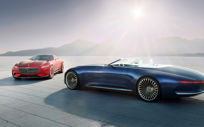 2K, Cabriolet, k, Coupe, Mercedes, Maybach, Vision