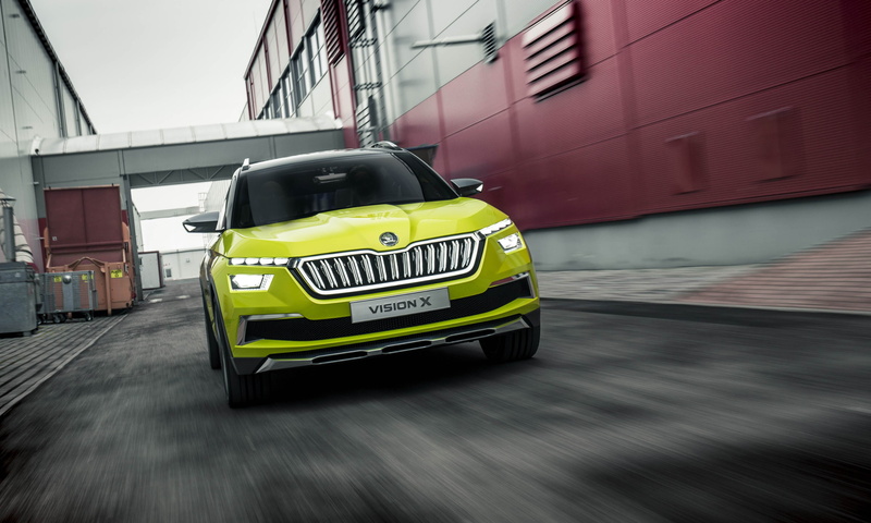 4K, Skoda Vision X, 2K, 2018