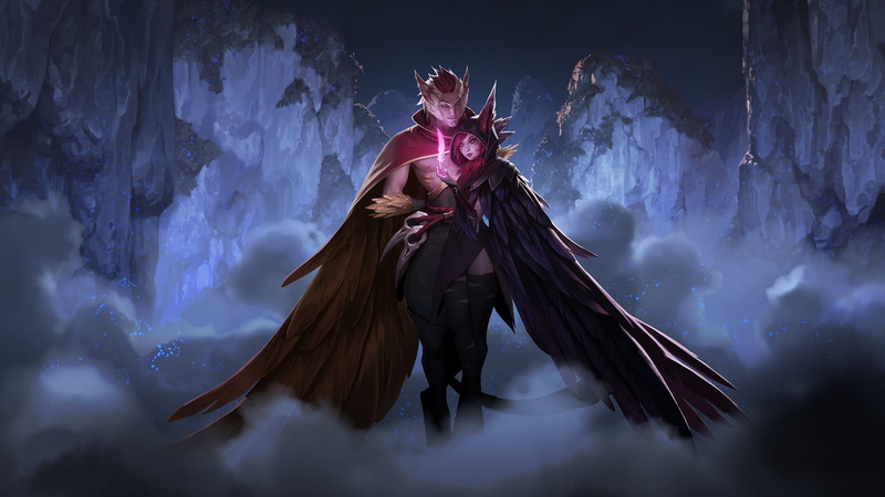 Rakan (League of Legends), 1080P, Xayah (League of Legends), Video Game, League Of Legends