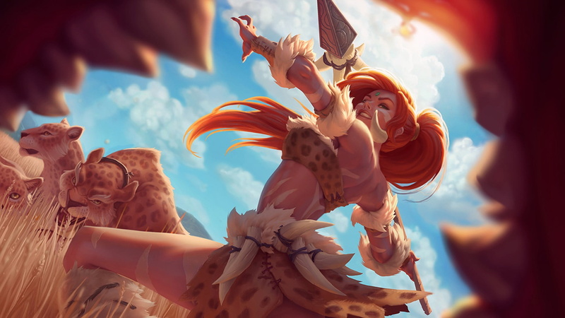 statue, illustration, sculpture, low angle view, 1080P, Nidalee (League of Legends), creativity, outdoors, nidalee, League of Legends, representation