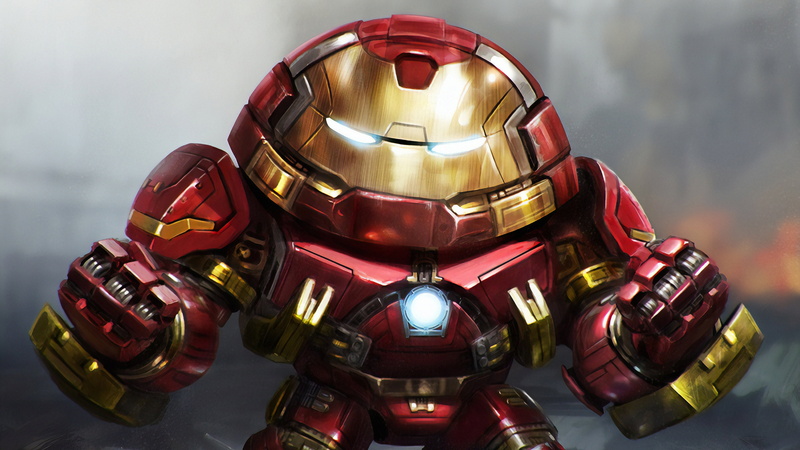 4K, Hulkbuster, Iron Man, Marvel Comics
