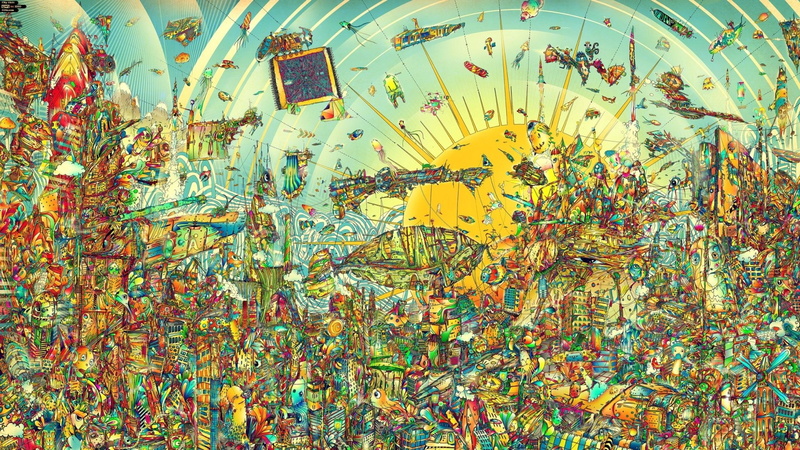 1080P, Artistic, Psychedelic