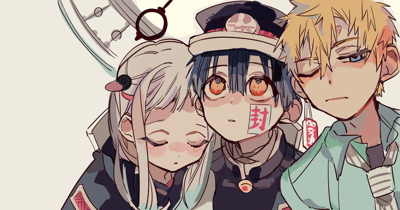 Anime, Hanako-kun, 1080P, Nene Yashiro, Kou Minamoto, Jibaku Shounen Hanako-kun