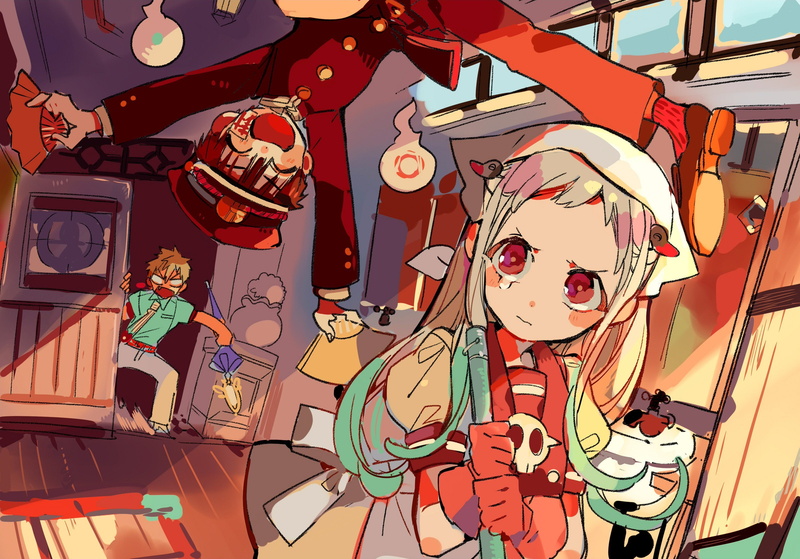 Anime, Kou Minamoto, Hanako-kun, Jibaku Shounen Hanako-kun, 2K, Nene Yashiro