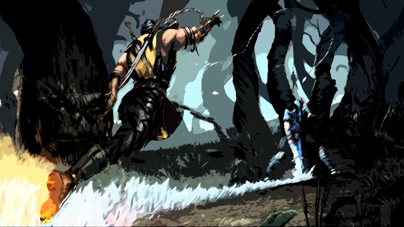 1080P, Sub-Zero, Mortal Kombat, Scorpion (character)
