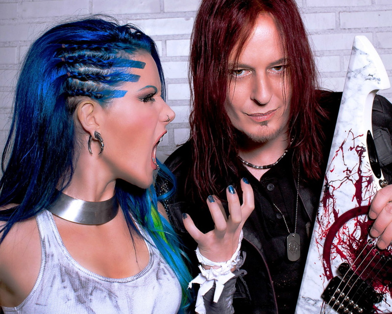 death, arch, 1080P, heavy, metal, progressive, babe, guitar, enemy