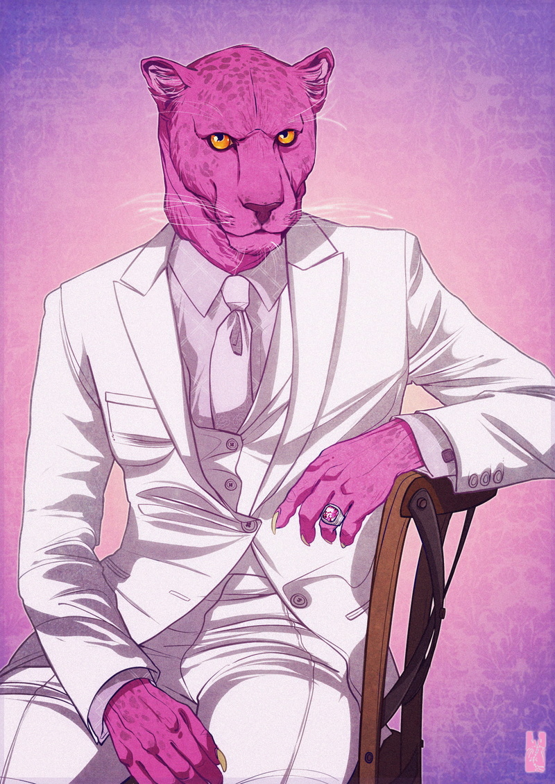fashion, digital composite, pink color, mask, mask - disguise, Kim Nguyen, 720P, adult, surreal, men, disguise, Anthros, Zarnala, representation, one person