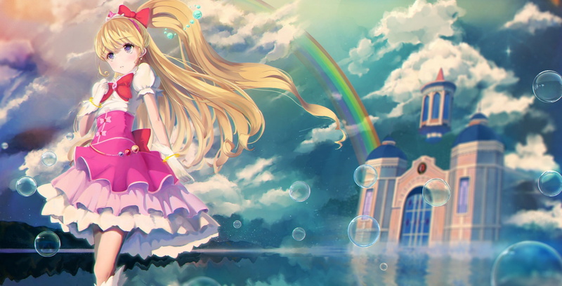 rainbows, representation, nature, clothing, sky, cloud - sky, event, celebration, 2K, art and craft, long hair, costume, decoration, creativity, dress