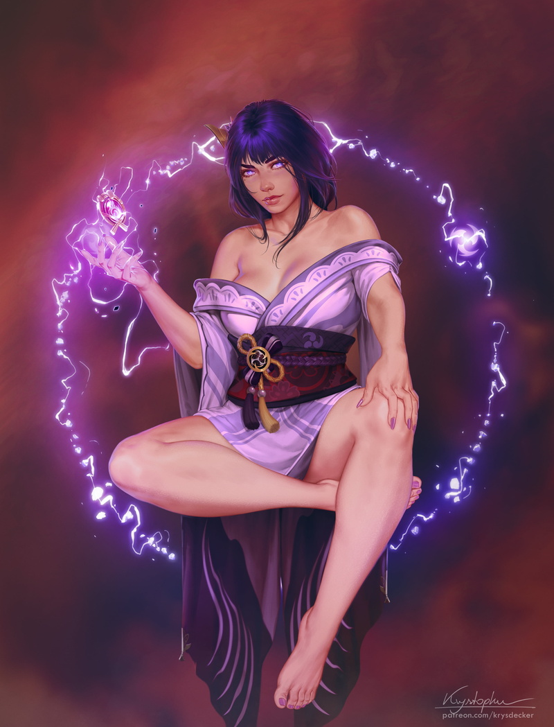 4K, Genshin Impact (Baal), Krys Decker