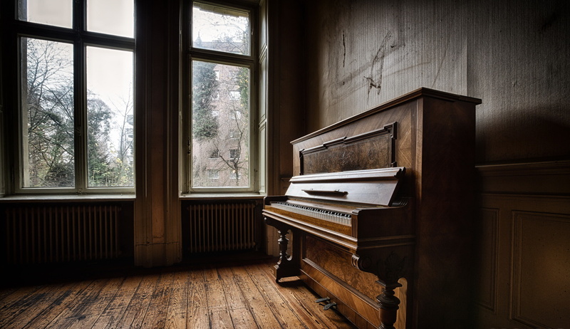 piano, 2K, music, room