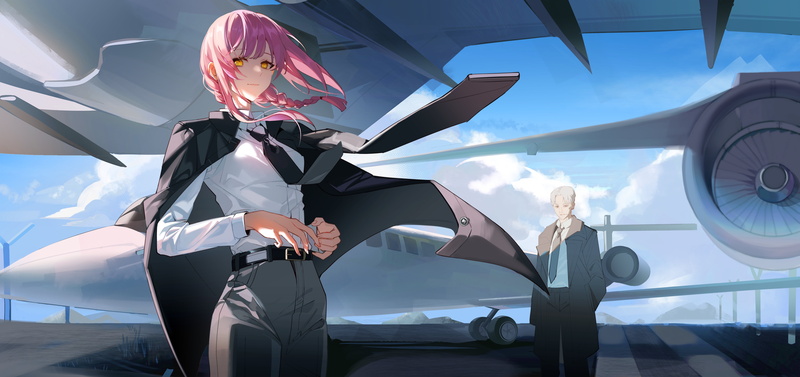 Chainsaw Man, Kishibe (Chainsaw Man), Makima (Chainsaw Man), 8K
