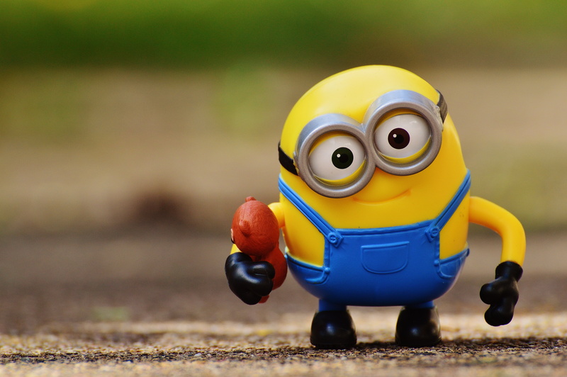 robot, nature, yellow, bears, toys, funny, day, security, cute, offspring, transportation, fun, figure, outdoors, despicable, focus on foreground, humor