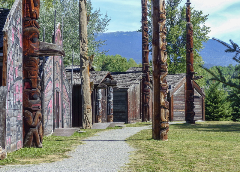 construction, day, old, art and craft, history, travel destinations, trunk, brown, british columbia, native people, building, no people, building exterior