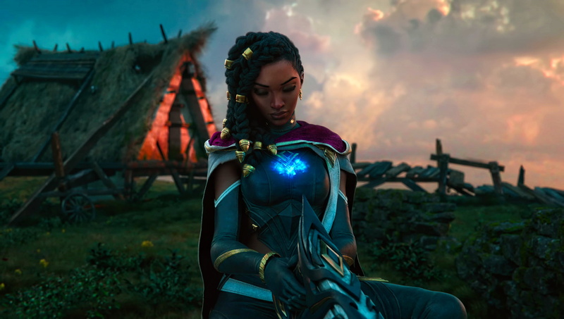 4K, League of Legends, Senna (League of Legends)