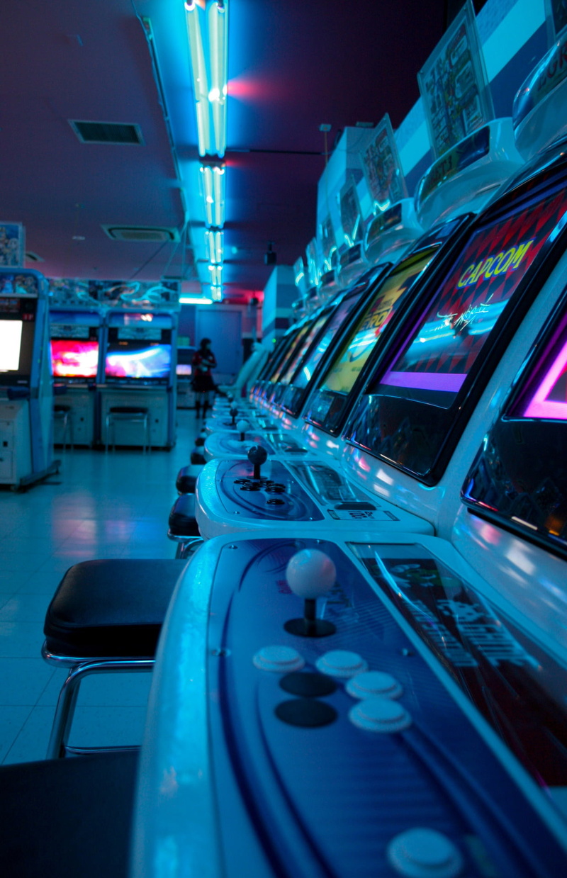 Capcom, arcade, arcade cabinet, video games, 1080P, Japan, indoors