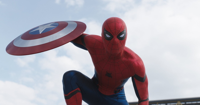 Peter Parker, Captain America, 1080P, movies, Marvel Comics, shield, Captain America: Civil War, Spider-Man, Marvel Cinematic Universe