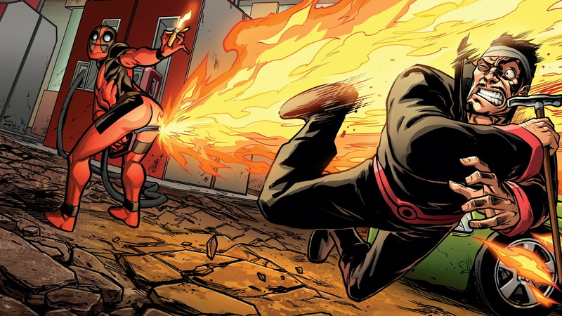 fart, 1080P, comics, android, gas, marvel, deadpool