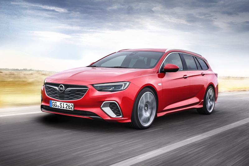 4K, 4K, 2018 Cars, Opel Insignia GSi
