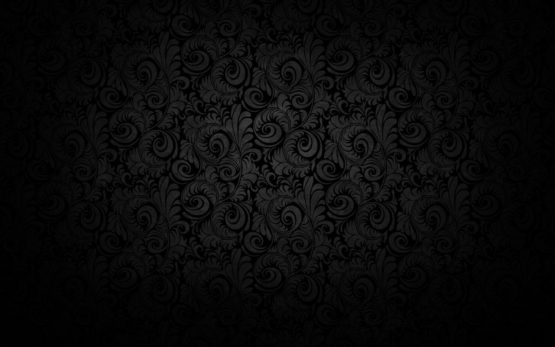 1080P, pattern, floral, dark background