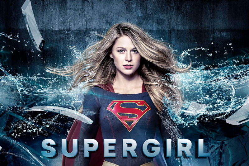 TV series, Melissa Marie Benoist, blonde, Channel CBS, strong, powerful, 1080P, CBS, DC Comics, red, girl, Kara Zor-El, green eyes, woman, super powers