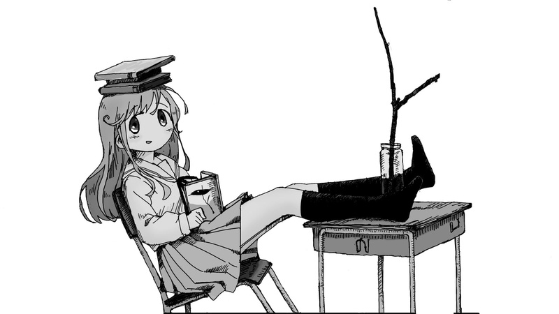 Comic Girls (Series), 1080P, selective coloring, cartoon