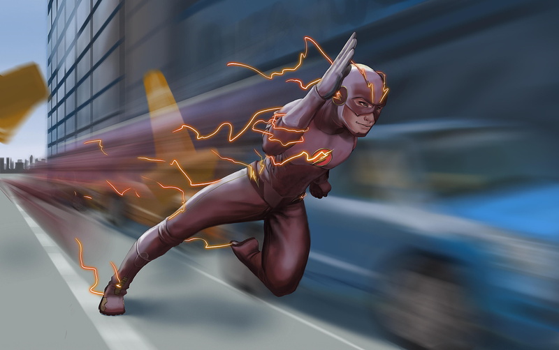 The Flash (2014), TV Show, Flash, 2K