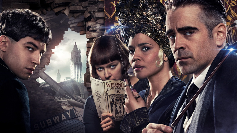 Carmen Ejogo, Ezra Miller, Samantha Morton, 5K, Fantastic Beasts and Where to Find Them, Colin Farrell
