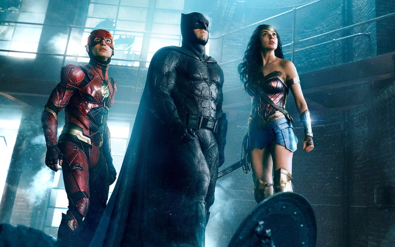 Justice League (2017), 2K, Ben Affleck, Flash, Batman, Movie, Wonder Woman, Gal Gadot, Ezra Miller