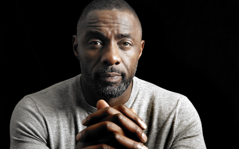 actor backgrounds, beard, face, idris elba, 4K, Download 3840x2400 Idris elba