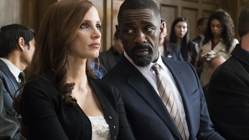 Mollys Game, Idris Elba, 4k, 4K, Jessica Chastain
