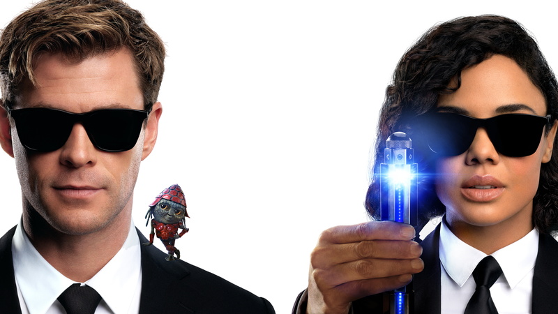 Chris Hemsworth, Tessa Thompson, men in black international, Men in Black, 8K