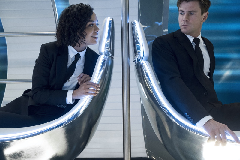 Movie, Men in Black: International, 5K, Chris Hemsworth, Tessa Thompson
