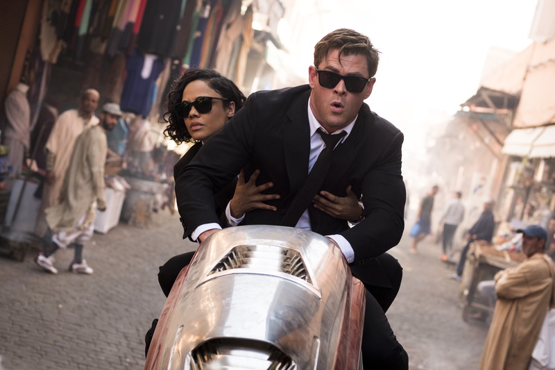Men in Black: International, 5K, Movie, Tessa Thompson, Chris Hemsworth