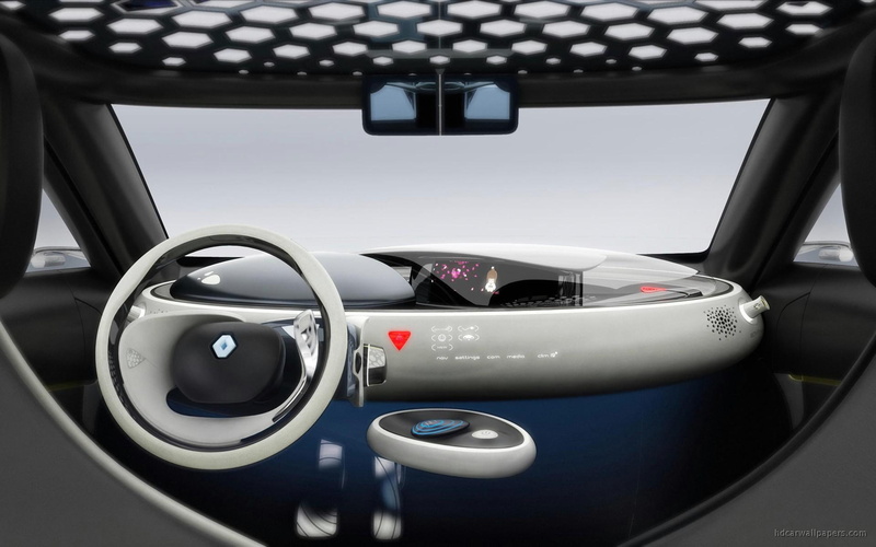 steering, concept, ze, renault, 1080P, cars, interior, zoe, grey, wheel, black