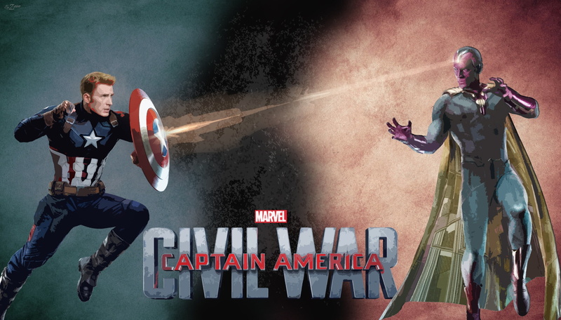 casual clothing, mid-air, night, smoke - physical structure, The Vision, Marvel Comics, outdoors, males, real people, Captain America: Civil War, people