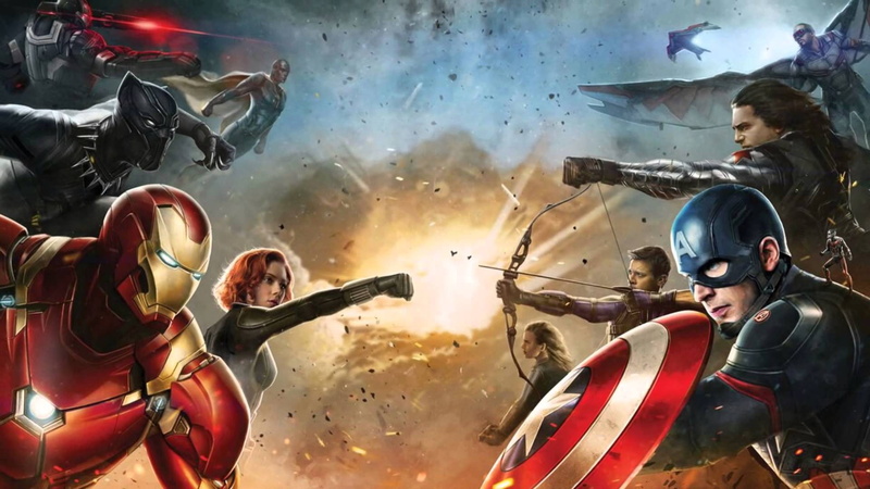 Marvel Comics, Scarlett Johansson, Captain America: Civil War, Iron Man, Captain America, Black Widow, The Vision, comics, 1080P, Ant-Man, Hawkeye