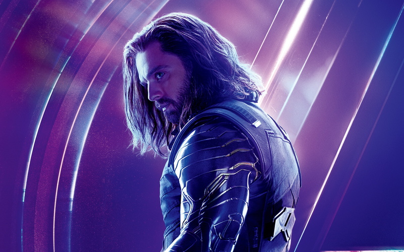 Infinity, war, Sebastian, wolf, white, Avengers, 4K, Stan