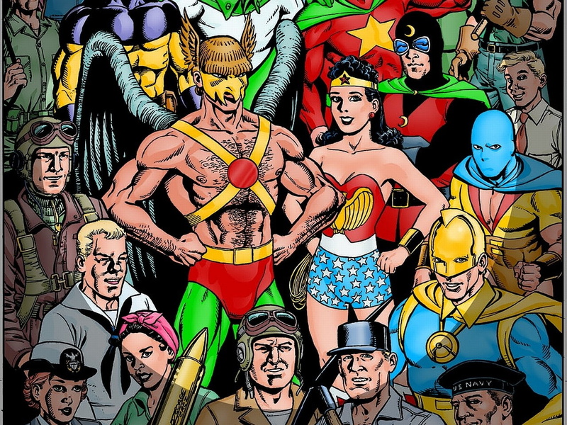 Doctor Fate, Comics, Wonder Woman, Spectre (DC Comics), Justice Society of America, All-Star Squadron, Captain Midnight, Doctor Mid-Nite, Atom (DC Comics)