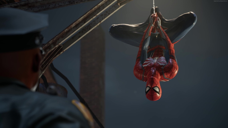 4K, screenshot, 4K, E3 2018, Marvels Spider-Man