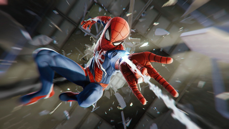 4K, 4K, 2018, PlayStation 4, Spider-Man