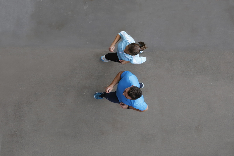 directly above, photo, training, nutrition, high angle view, two people, day, adult, group of people, bless you, gymnastics, people, men, fitness room