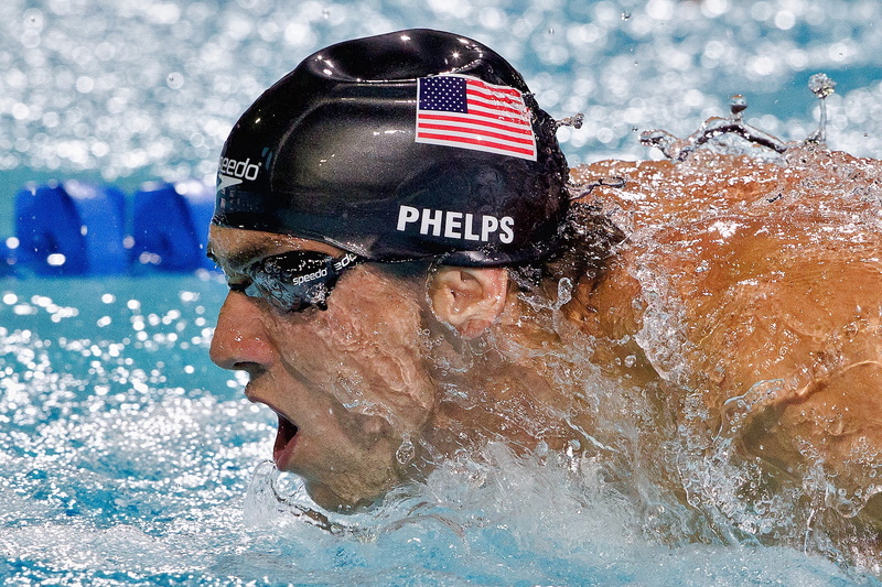 close-up, males, outdoors, lifestyles, sport, The baltimore bullet, Athlete, nature, headshot, motion, Michael phelps, water, flag, portrait, 1080P, real people